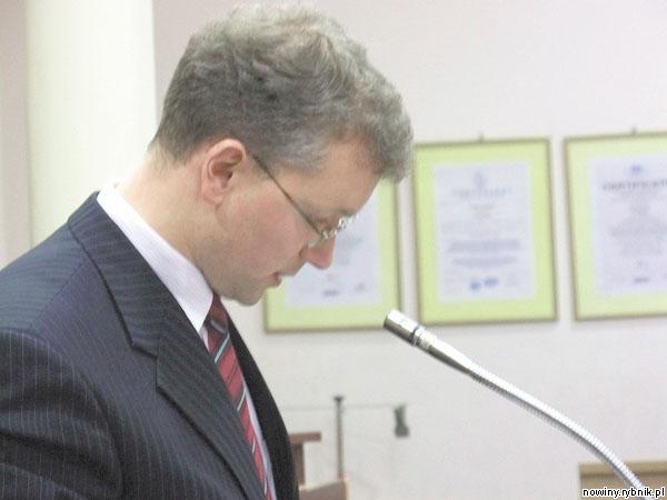 Jedynie radny Grzegorz Urbas był przeciwny projektowi budżetu na 2008 rok