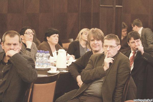 Dr Zbigniew Kadłubek (drugi z prawej) stwierdził: – W Rybniku nie ma publiczności / Dominik Gajda