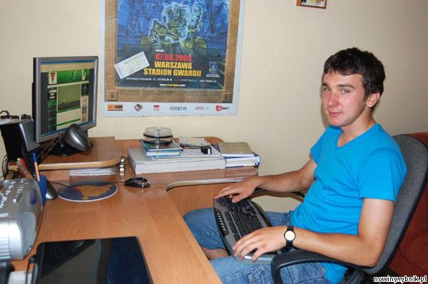 Grzegorz Buchalik, pomysłodawca i główny administrator strony / Ireneusz Stajer