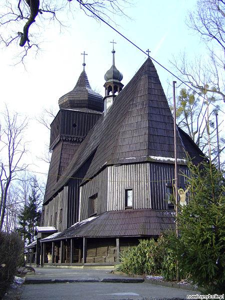 Jednym z miejsc świętych Morawskich Wrót jest zabytkowy kościół w Łaziskach Rybnickich  / Wikipedia 