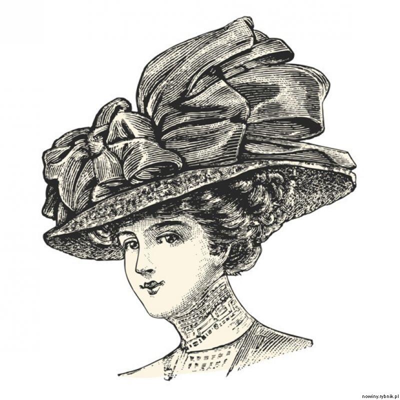 Młoda kobieta, połowa XIX wieku. Litografia / Internet