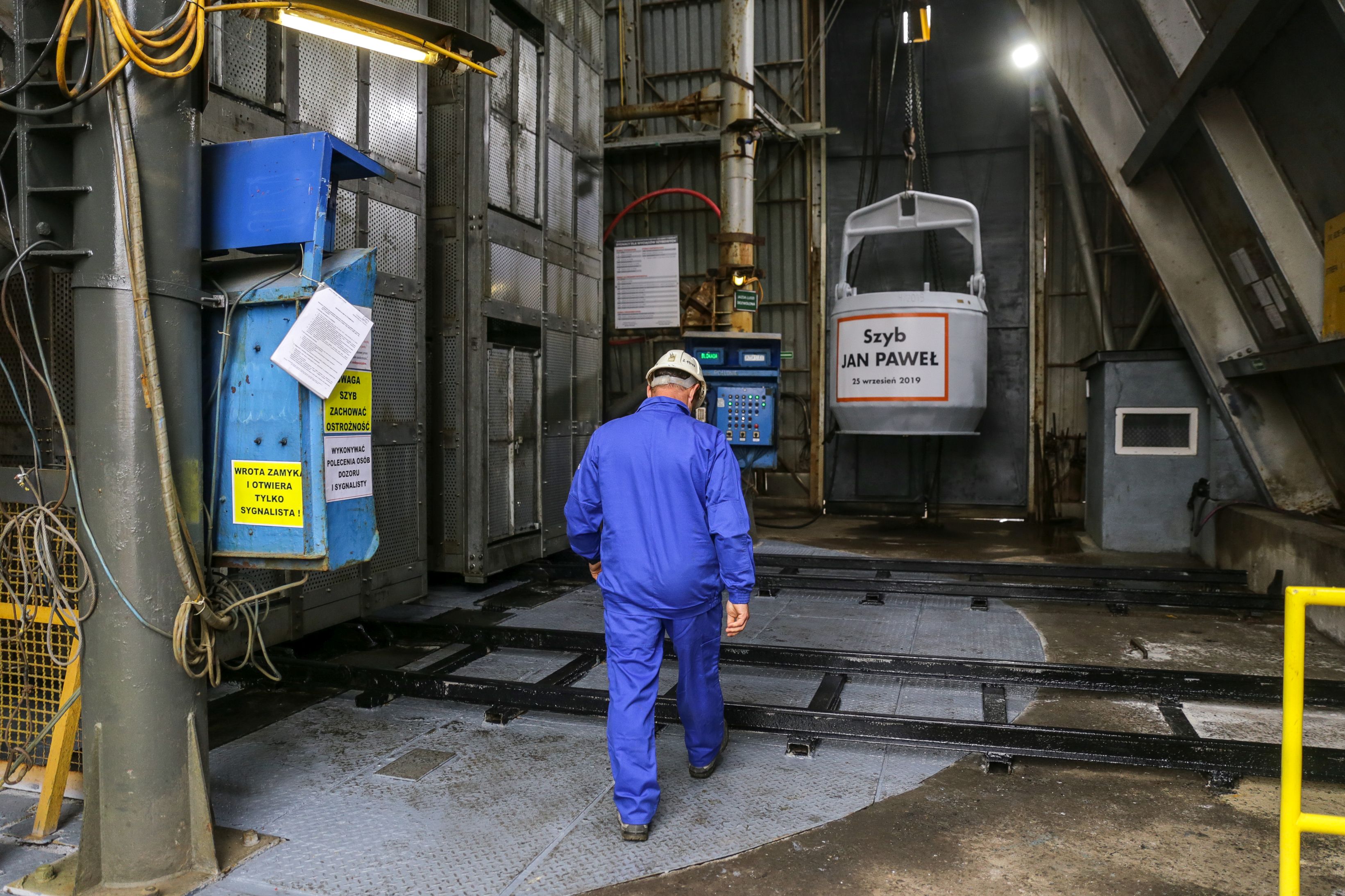 Dominik Gajda / JSW przyspiesza prace przy budowie kopalni Bzie
