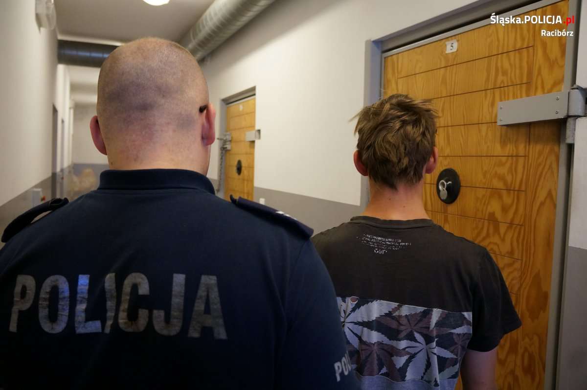 KPP Racibórz 25-letniemu podejrzanemu grozi nawet 10 lat więzienia